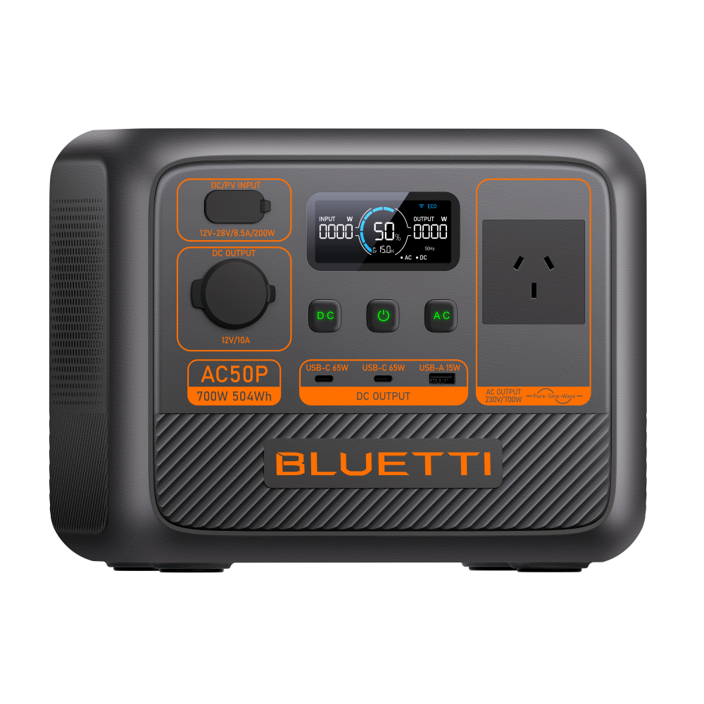 BLUETTI AC50P Portable Power Station | 700W 504Wh