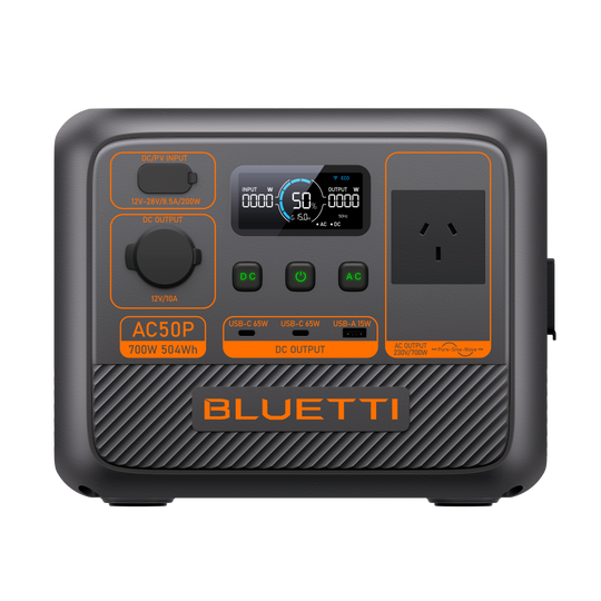 BLUETTI AC50P Portable Power Station | 700W 504Wh