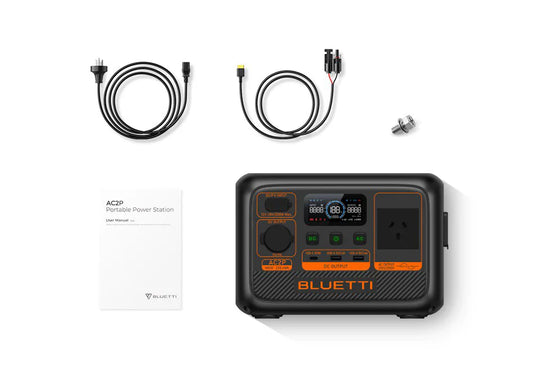 BLUETTI AC2P Solar Portable Power Station | 300W 230.4Wh