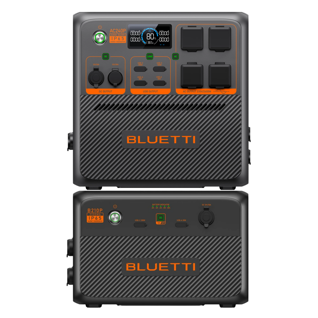 BLUETTI AC240P Portable Power Station | 2,400W 1,843Wh