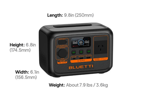 BLUETTI AC2P Solar Portable Power Station | 300W 230.4Wh