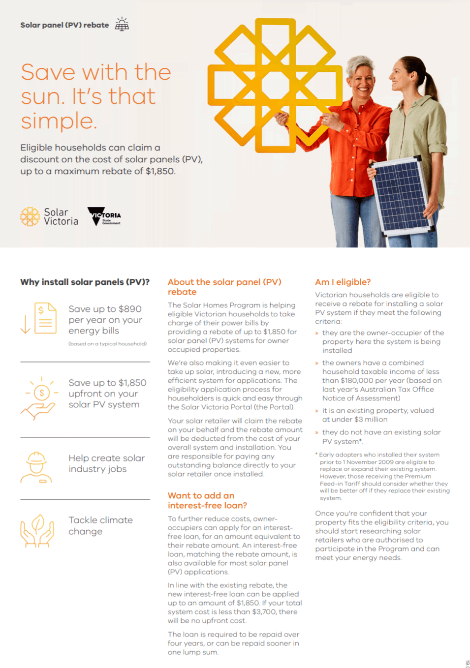 Solar Victoria Panel Rebate Find Out If You re Eligible Grow Energy