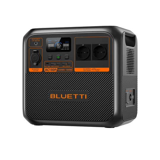 BLUETTI AC180P Solar Portable Power Station | 1,800W 1440Wh