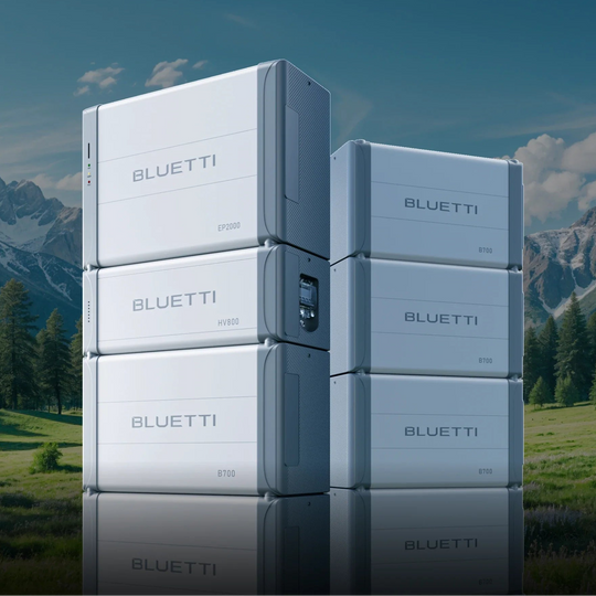 Bluetti EP2000 Energy Storage System Three Phase Installed