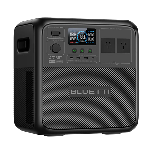 BLUETTI AC180T Portable Power Station | 1,800W 1,433.6Wh