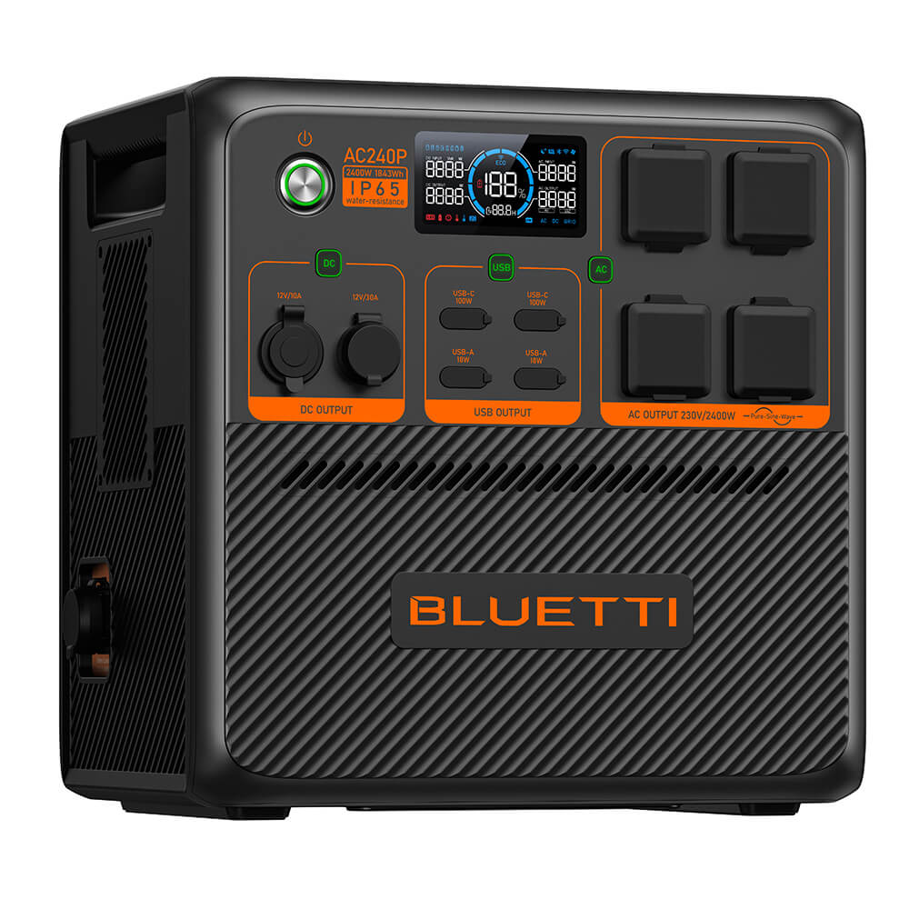 BLUETTI AC240P Portable Power Station | 2,400W 1,843Wh