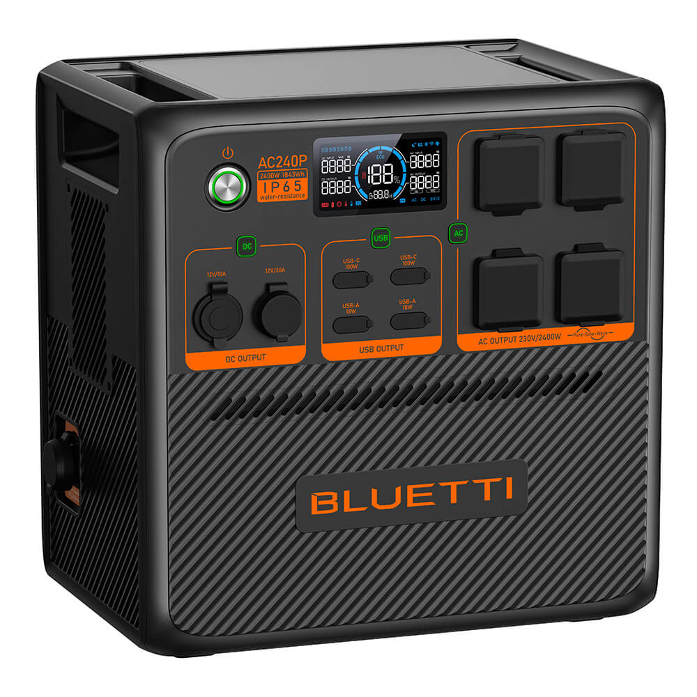 BLUETTI AC240P Portable Power Station | 2,400W 1,843Wh