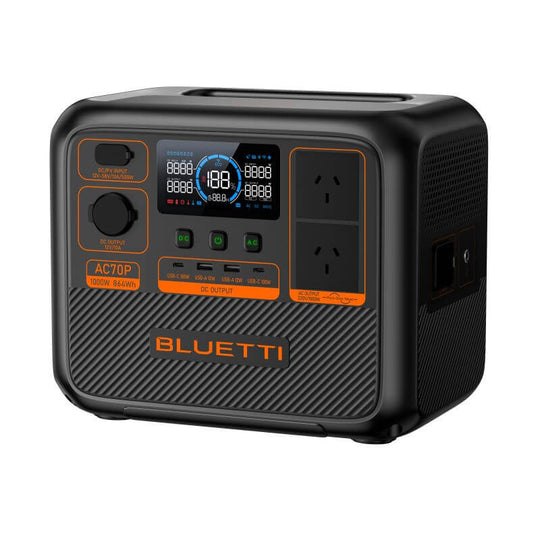 BLUETTI AC70P Portable Power Station | 1000W 864Wh