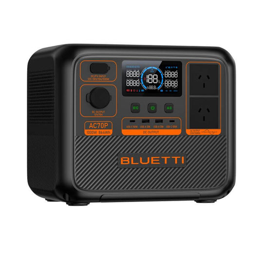 BLUETTI AC70P Portable Power Station | 1000W 864Wh