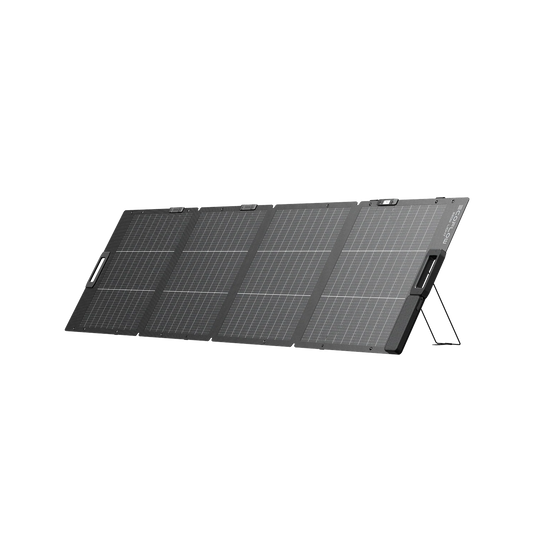 EcoFlow Delta 3 Plus + 220W Lightweight Bifacial Portable Solar Panel