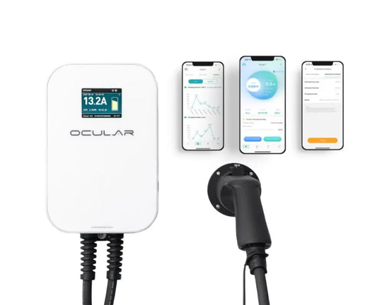 Ocular LTE Plus V3 | w/6m Type 2 Cable | 22 kW Three Phase