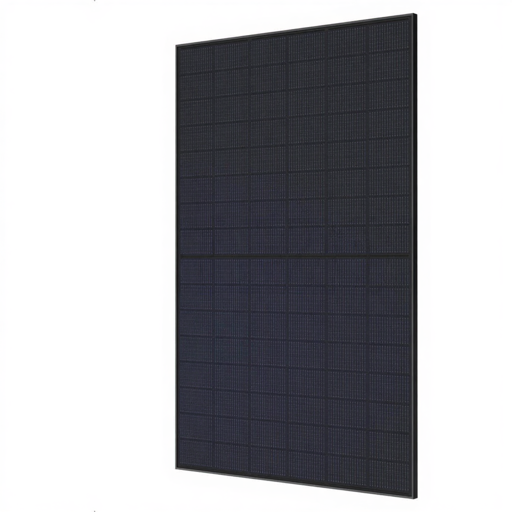 TCL Solar 440 Watt 96 Half-Cut N-Type Bifacial Double Glass 30mm Black Frame Solar Panel HSM-ND48-DR440